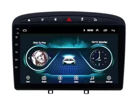 Мултимедия за Peugeot 308 2008-2016 408 2007-2013 – 9“ / BLACK /