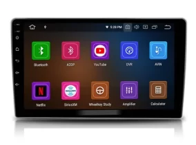 Мултимедия за Peugeot 407 2004-2008 9“ /СРЕБРИСТА/