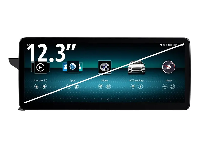 Мултимедия за Mercedes-Benz C W204 (2011-2014) 12.3″ – NTG 4.5