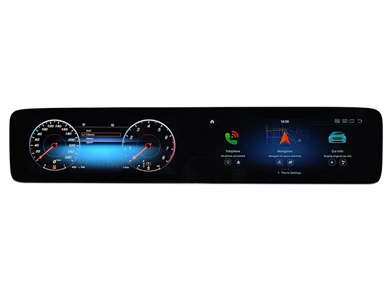 Мултимедия + дигитален километраж за Mercedes-Benz E Class W213 (2016-2019) 12.3″+12.3″ – с подмяна на дигиталния километраж